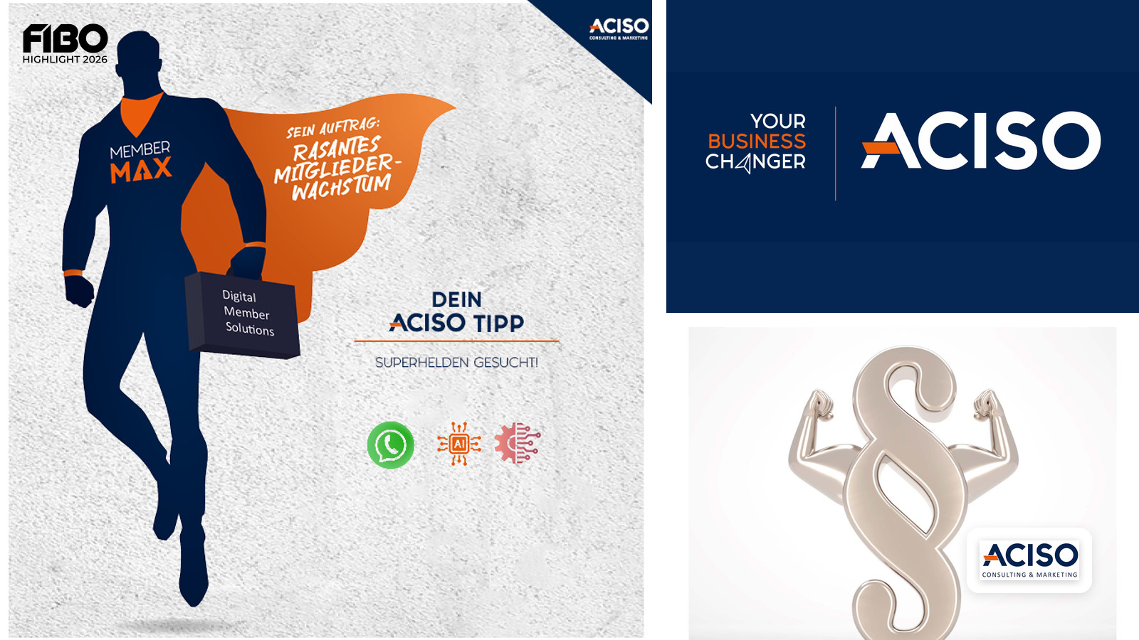 Ganzheitliche Strategien für den Erfolg: ACISO CONSULTING GmbH auf der FIBO 2026