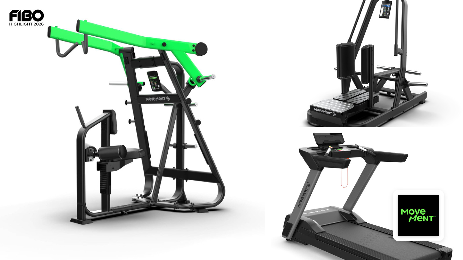 Movement Fitness auf der FIBO 2026: Brasilianische Innovation für das Fitnessstudio