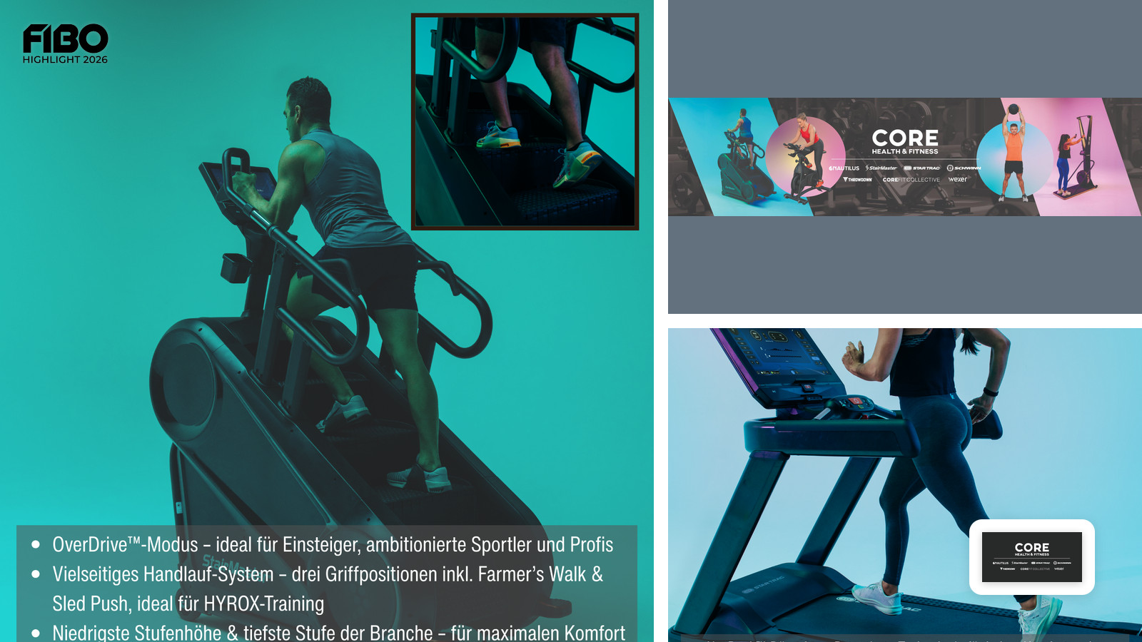 Core Health & Fitness auf der FIBO 2026: Eine Legende der Fitness-Innovation