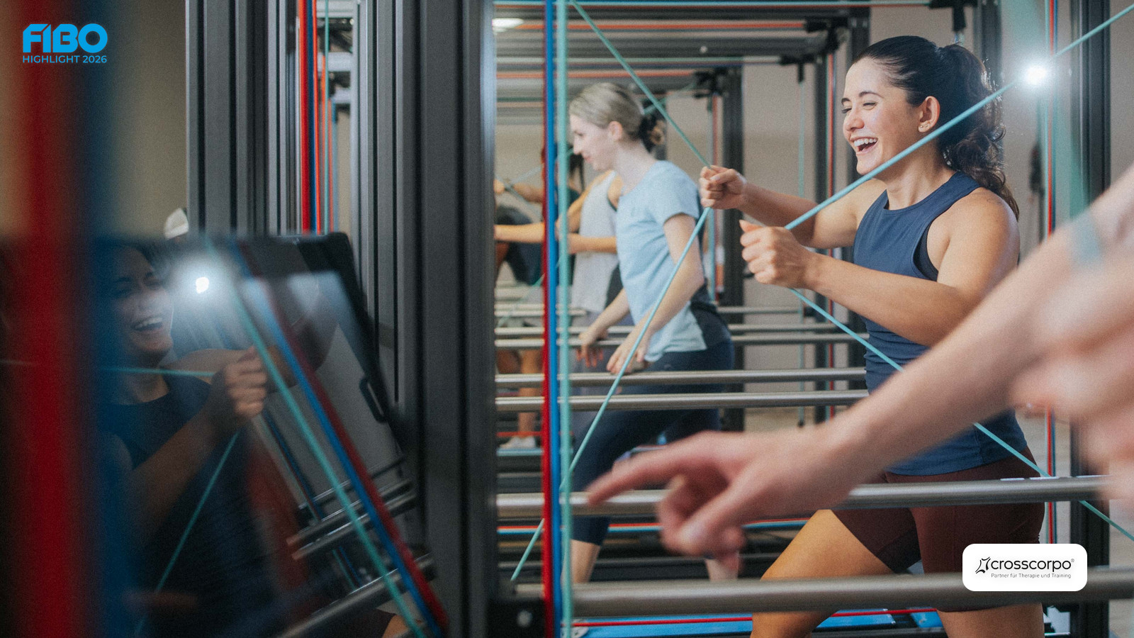 crosscorpo GmbH auf der FIBO 2026: Innovative Lösungen für Therapie und Training