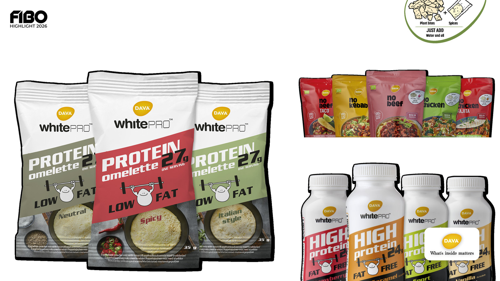 DAVA Foods Denmark A/S präsentiert innovative Proteinlösungen auf der FIBO 2026