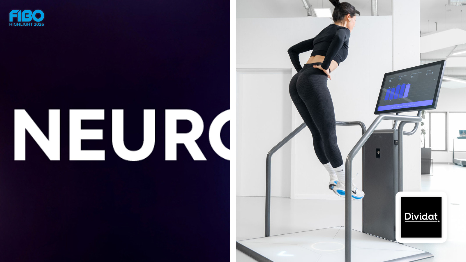 DIVIDAT - YOUR NEURO GYM: Neuromuskuläres Training auf der FIBO 2026