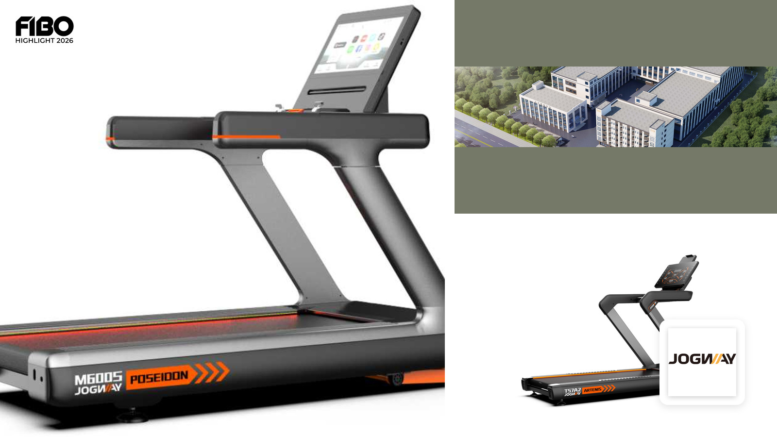 DONGGUAN JOGWAY FITNESS EQUIPMENT CO., LTD auf der FIBO 2026: Expertise in Laufband-Produktion