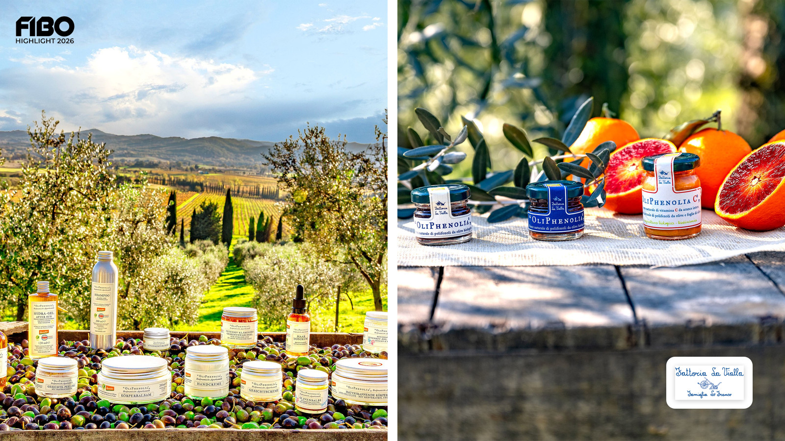 Fattoria La Vialla di Gianni, Antonio e Bandino Lo Franco s.s.: Biodynamische Innovationen auf der FIBO 2026