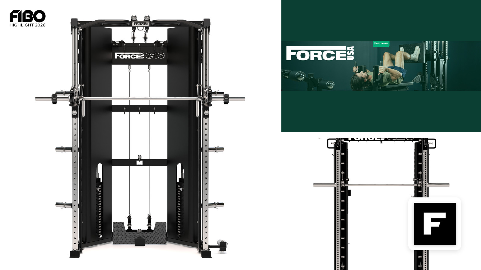 FORCE USA auf der FIBO 2026: Innovative All-in-One-Lösungen für das Heimstudio