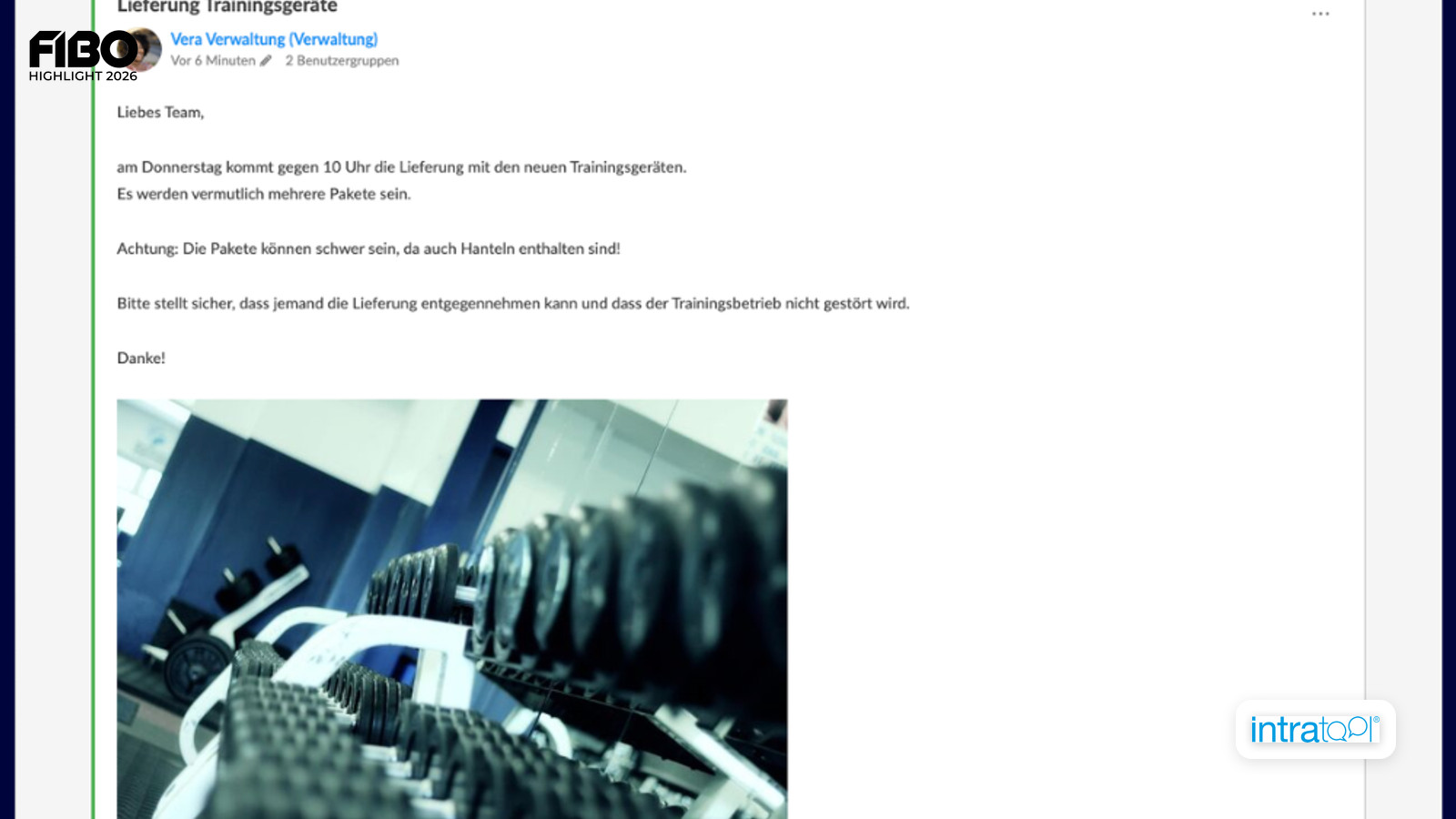 Effiziente Studio-Organisation: Der Rückblick auf den Auftritt von intratool