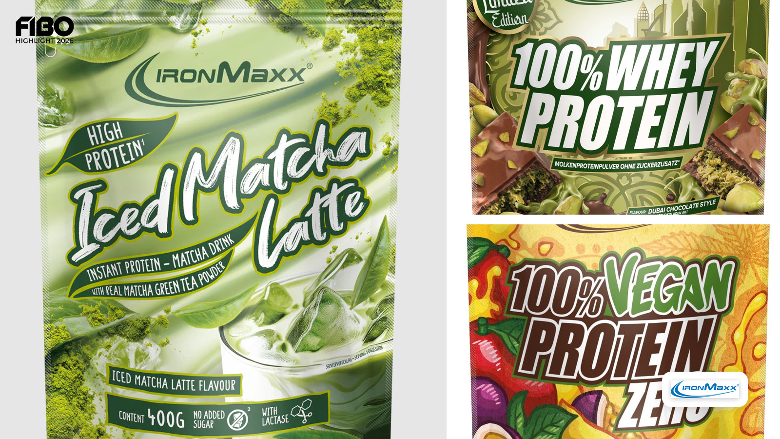 IronMaxx® Nutrition GmbH & Co. KG auf der FIBO 2026: Geschmack und Performance im Fokus