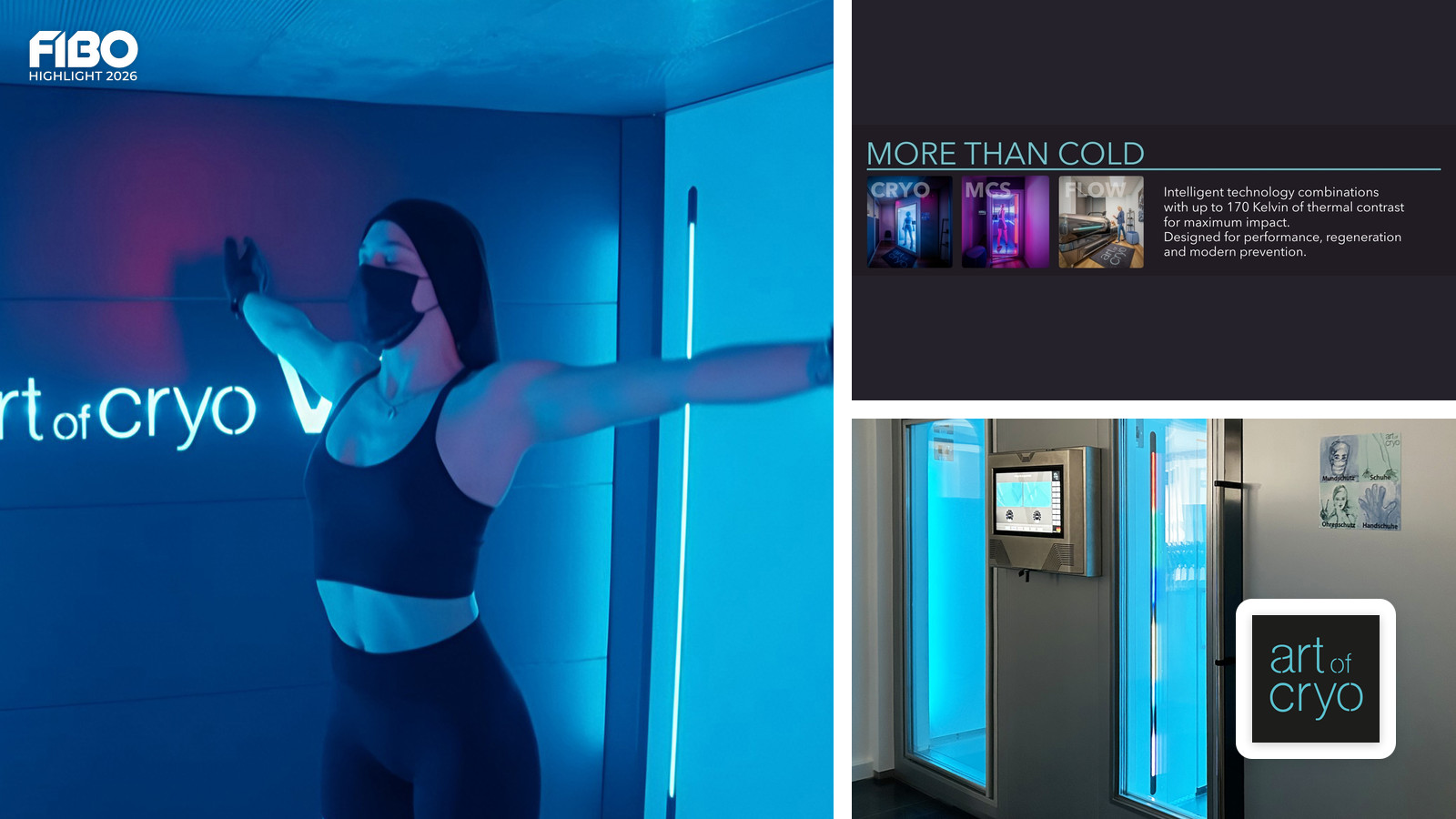 Präzisions-Kältetechnik für Performance und Regeneration: L&R Kältetechnik GmbH & Co.KG auf der FIBO 2026