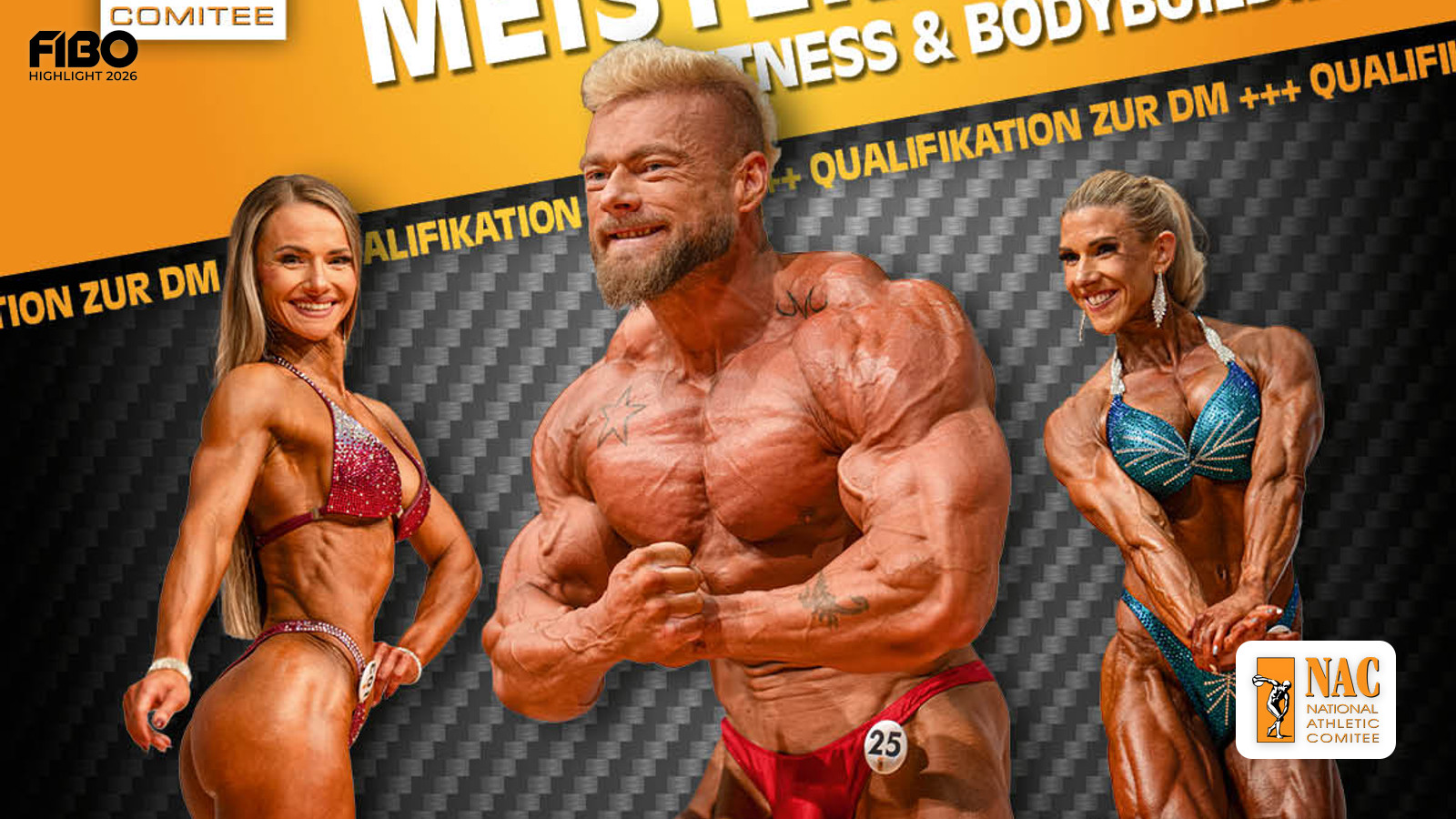 NAC Germany auf der FIBO 2026: Ein Rückblick auf die Präsenz des nationalen Bodybuilding-Verbands