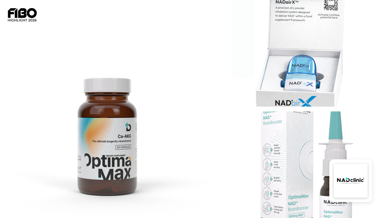 NADclinic Ltd auf der FIBO 2026: Innovative Lösungen für Performance und Longevity