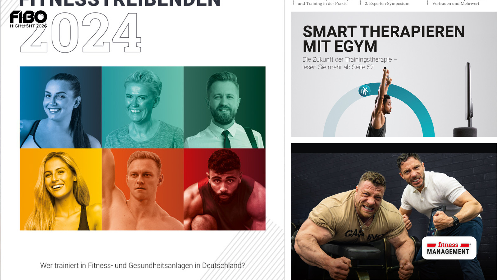 fitness MANAGEMENT: Expertise und Fachwissen auf der FIBO 2026