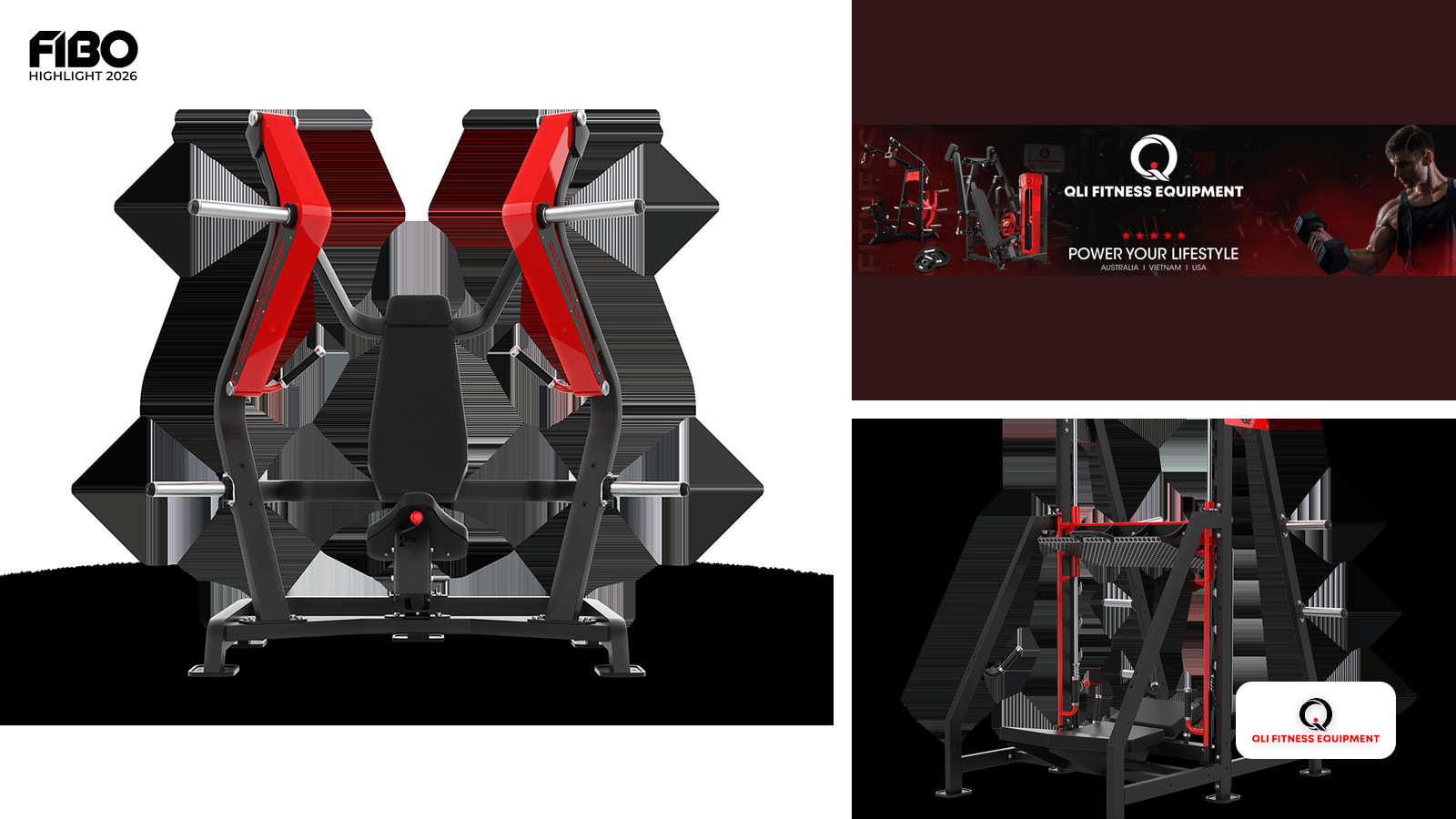 Qli Fitness Equipment auf der FIBO 2026: Innovative Kraftgeräte aus Vietnam