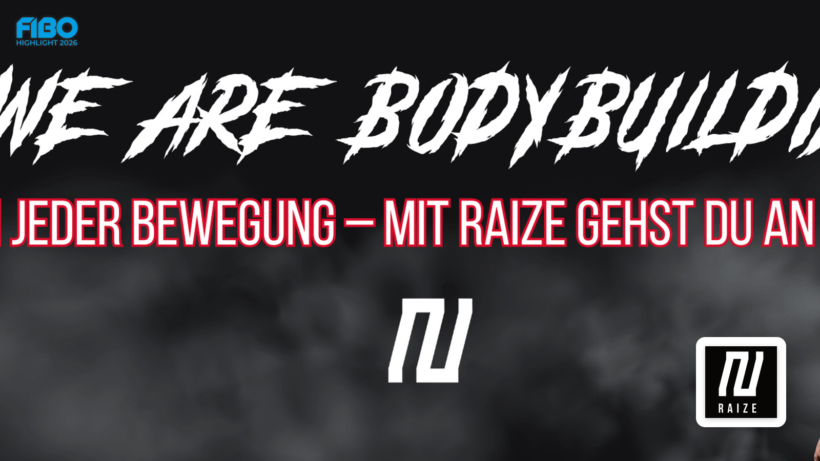Raize Gym Wear GmbH auf der FIBO 2026: Oldschool-Vibes treffen auf funktionale Performance