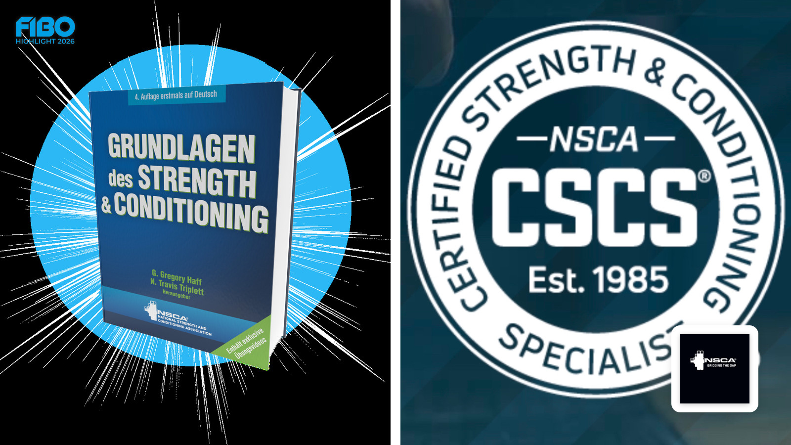 NSCA (National Strength and Conditioning Association): Wissenschaft trifft Praxis auf der FIBO 2026