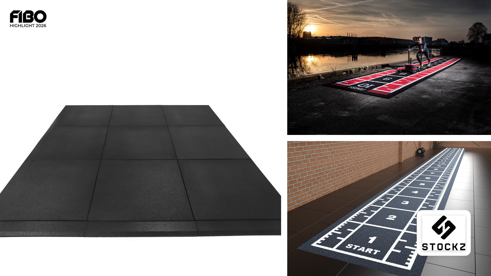 Stockz BV auf der FIBO 2026: Innovative Bodenlösungen für das moderne Fitnessstudio