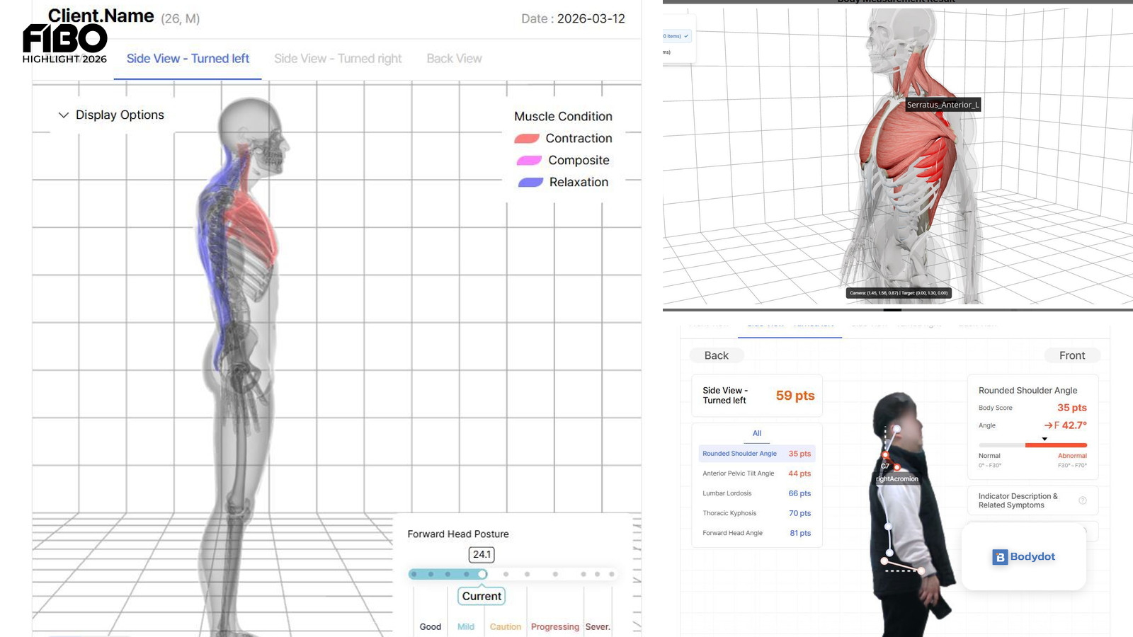 Präzise Körperanalyse durch KI: Team Elysium Inc. auf der FIBO 2026