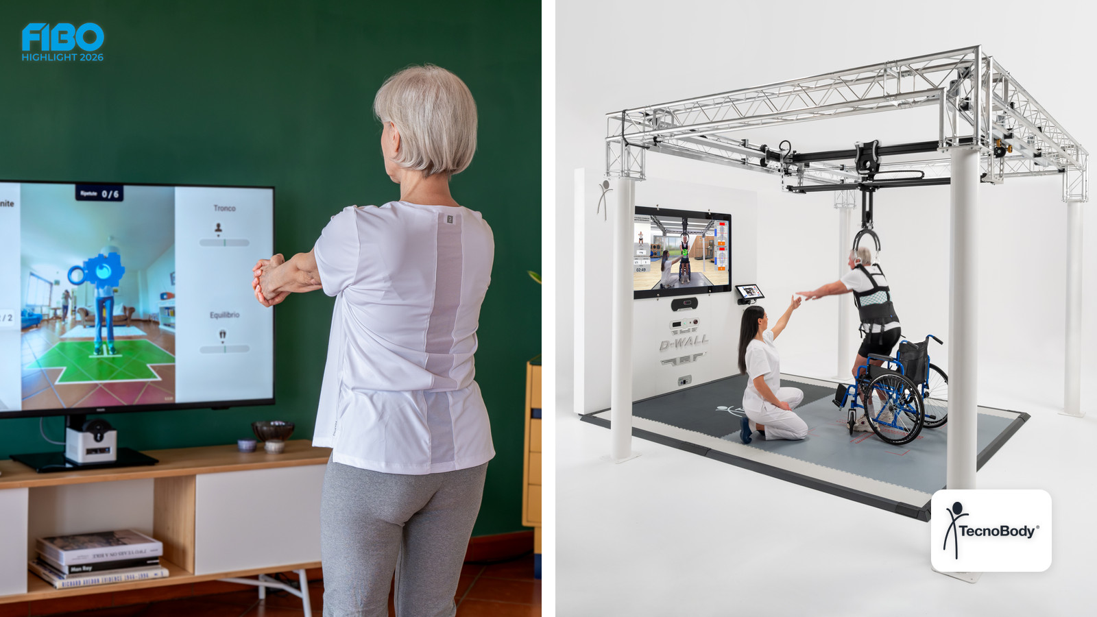 TecnoBody S.p.A auf der FIBO 2026: Innovative Lösungen für Rehabilitation und Bewegung
