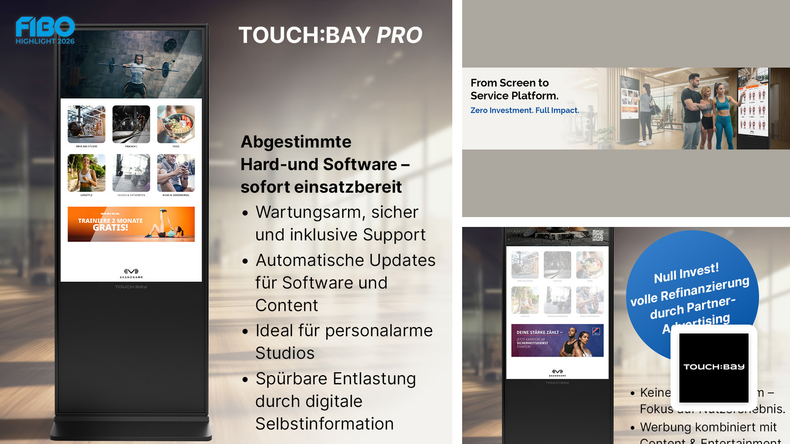 Digitale Service-Points für das moderne Studio: Der Rückblick auf den Auftritt der Touch-Bay GmbH