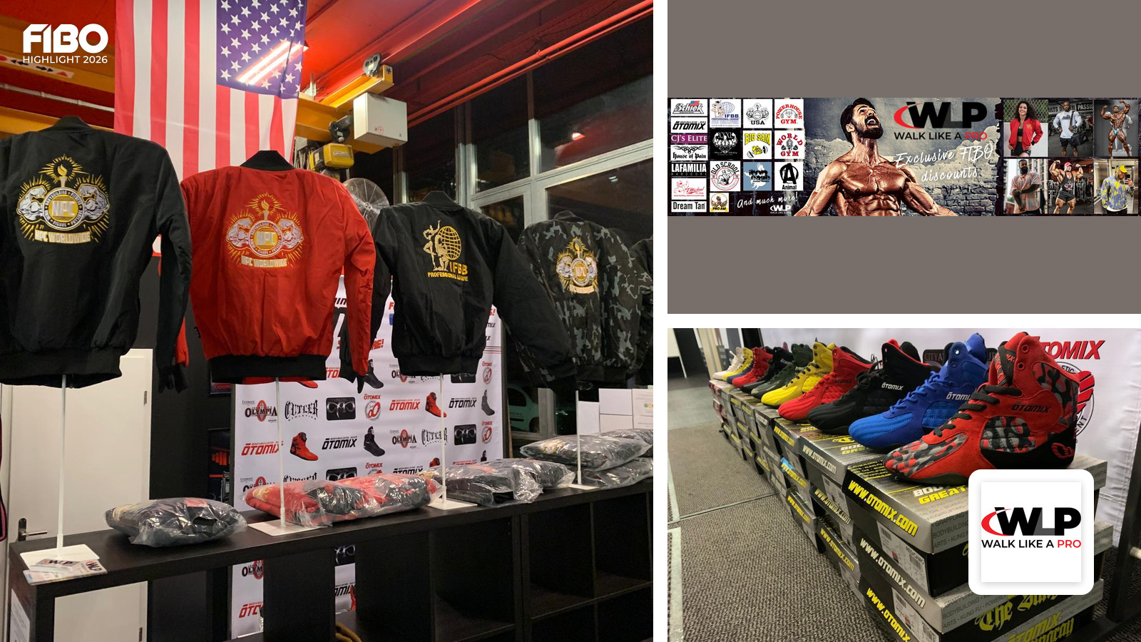 Walk like a pro GmbH auf der FIBO 2026: Der Geist des goldenen Kraftsports