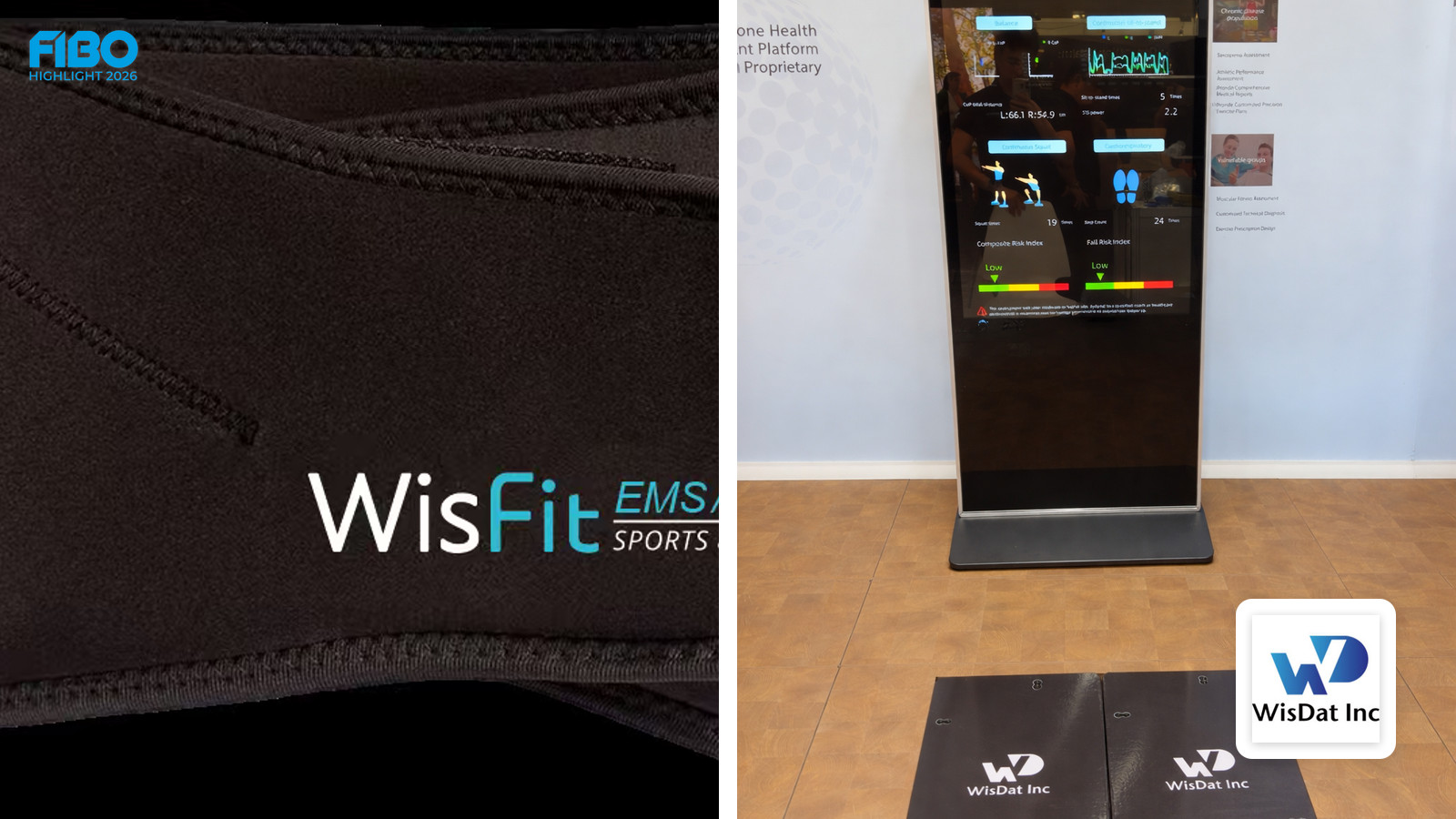 WISDAT INC. auf der FIBO 2026: Ganzheitliche Lösungen für Performance und Active Aging
