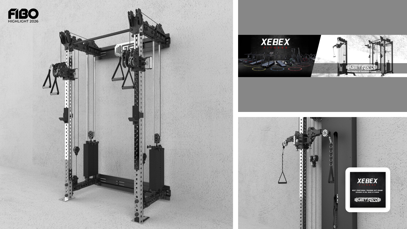 Xebex Fitness / Get RXd: Innovative Lösungen für das funktionale Training