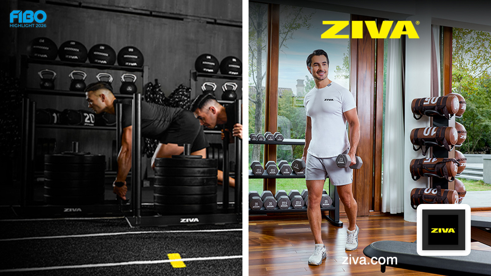 ZIVA Europe s.r.o. auf der FIBO 2026: Performance und Ästhetik im Fokus