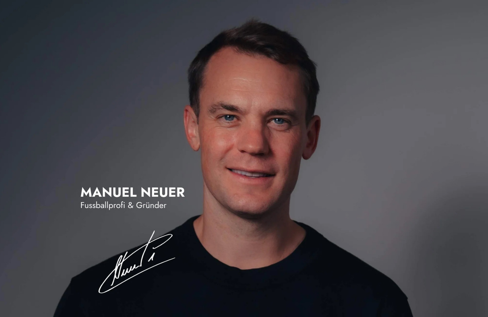 Manuel Neuer als Fußballprofi und Gründer von Health Yeah