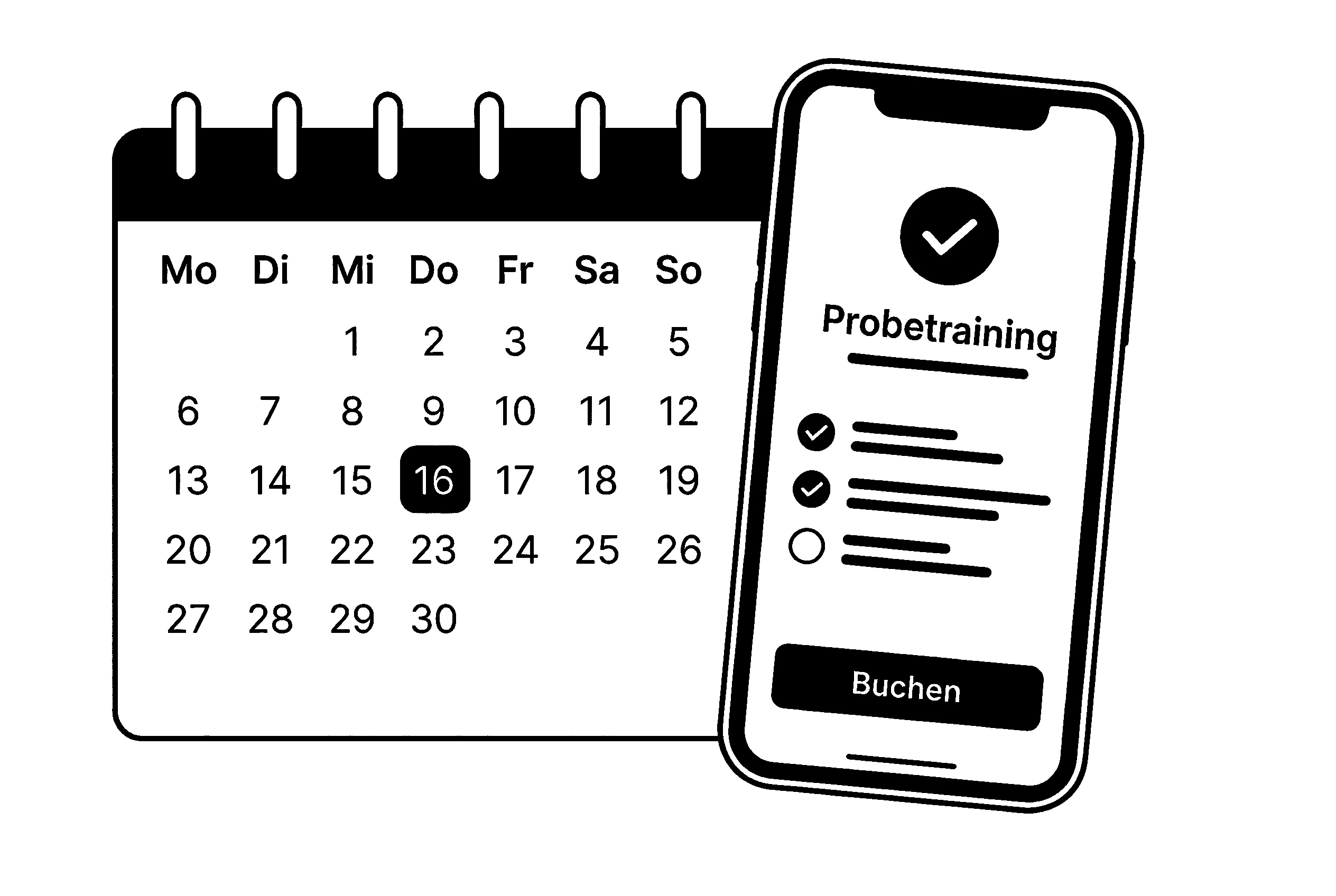 Probetraining anfragen